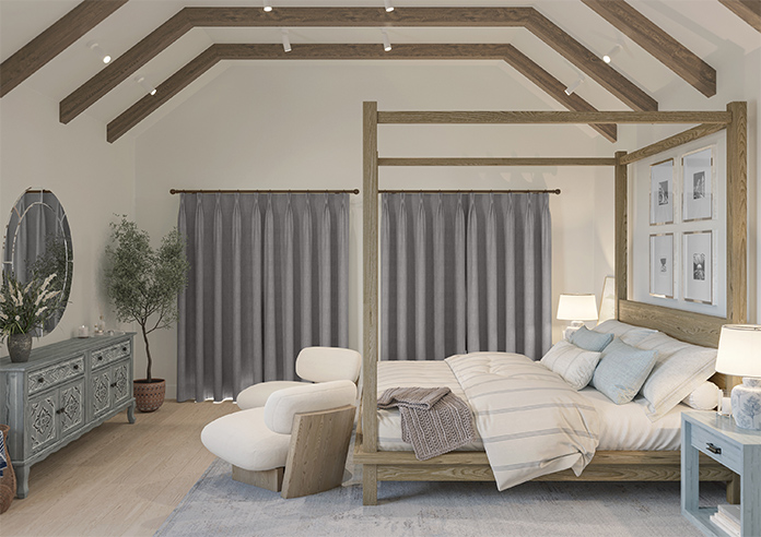 Atina (Blackout), Mist - Made to Measure Curtains - Image 16